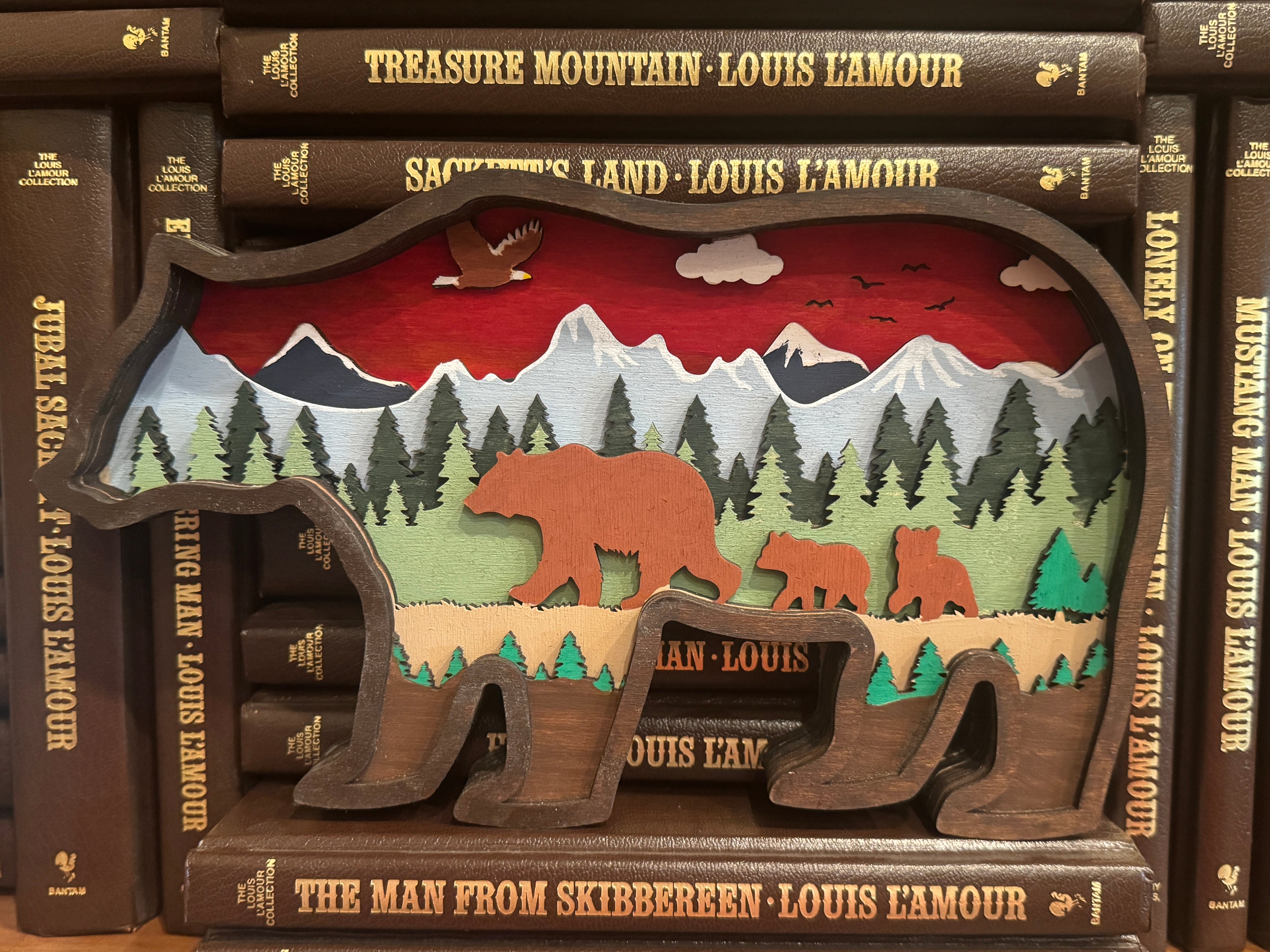 Bear Wooden Layered